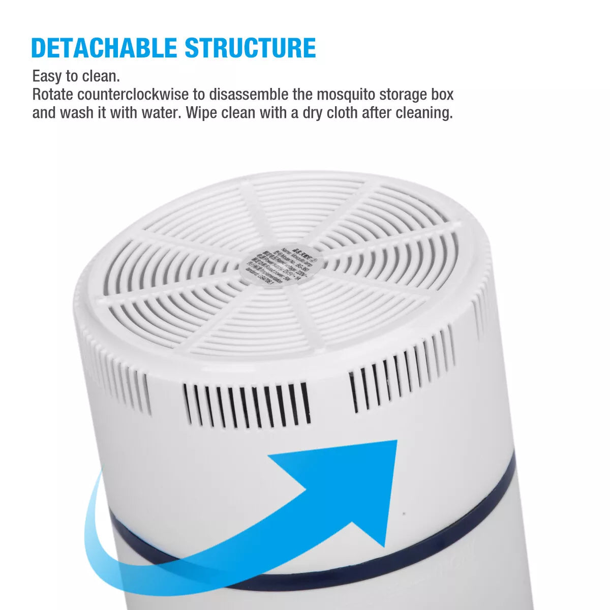 BuzzBarrier™ Silent Mosquito Trap & UV Killer