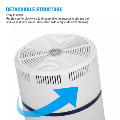 BuzzBarrier™ Silent Mosquito Trap & UV Killer